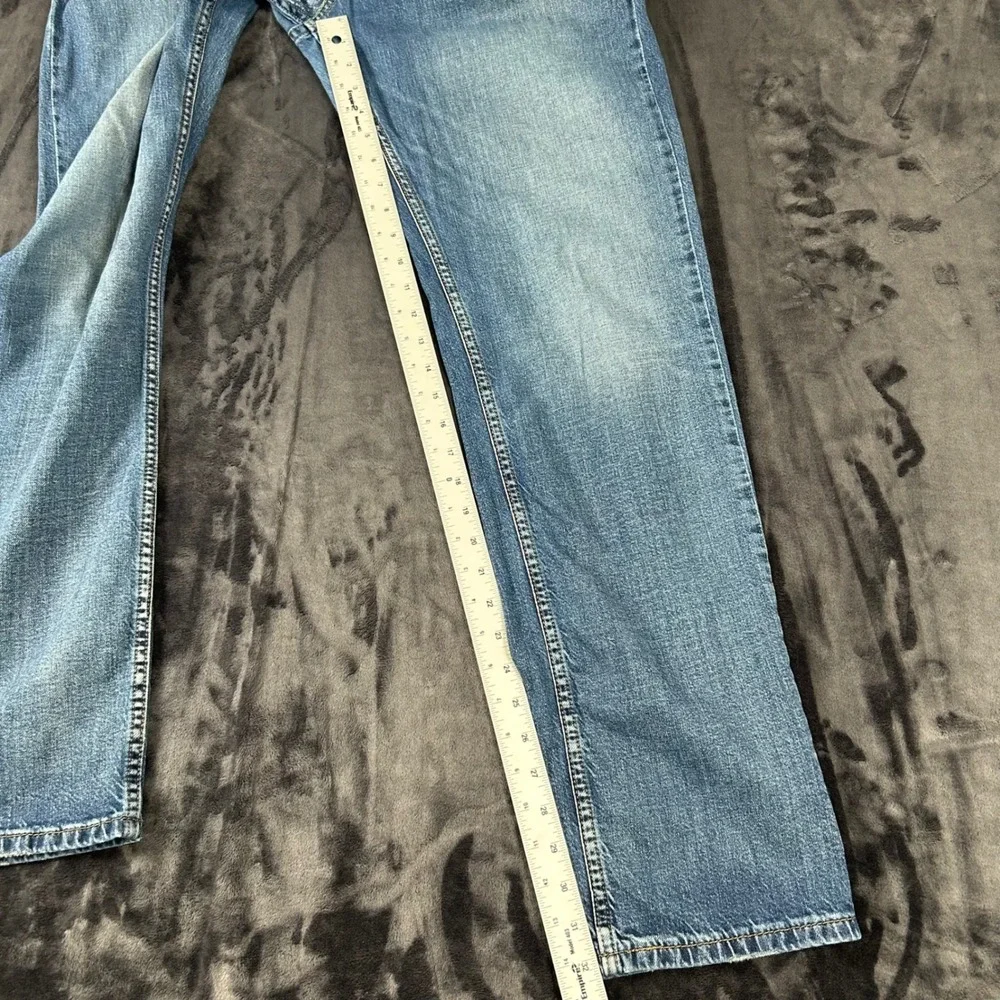 Levi's 559 Relaxed Straight Jeans Mens 38x34 Blue Medium Wash Denim 00559-0624